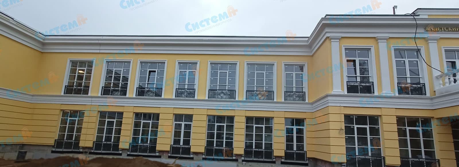 Фасадные элементы из минеральной ваты