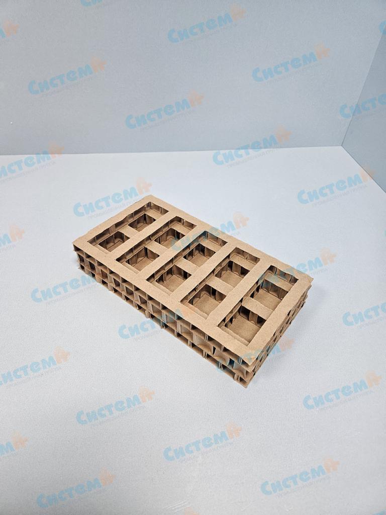 Упаковка из сотового картона для промышленных задач